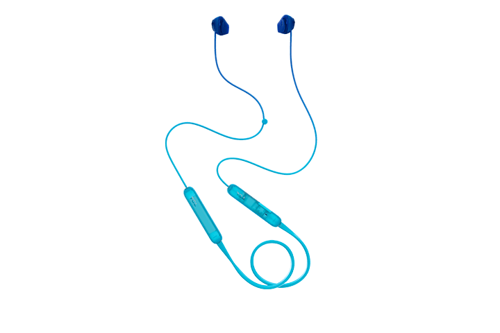 TCL Ocean Blue Wireless In-ear Bluetooth Headphones with Mic - SOCL200BTBL - Image 2