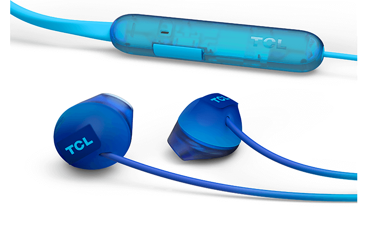 TCL Ocean Blue Wireless In-ear Bluetooth Headphones with Mic - SOCL200BTBL - Image 4